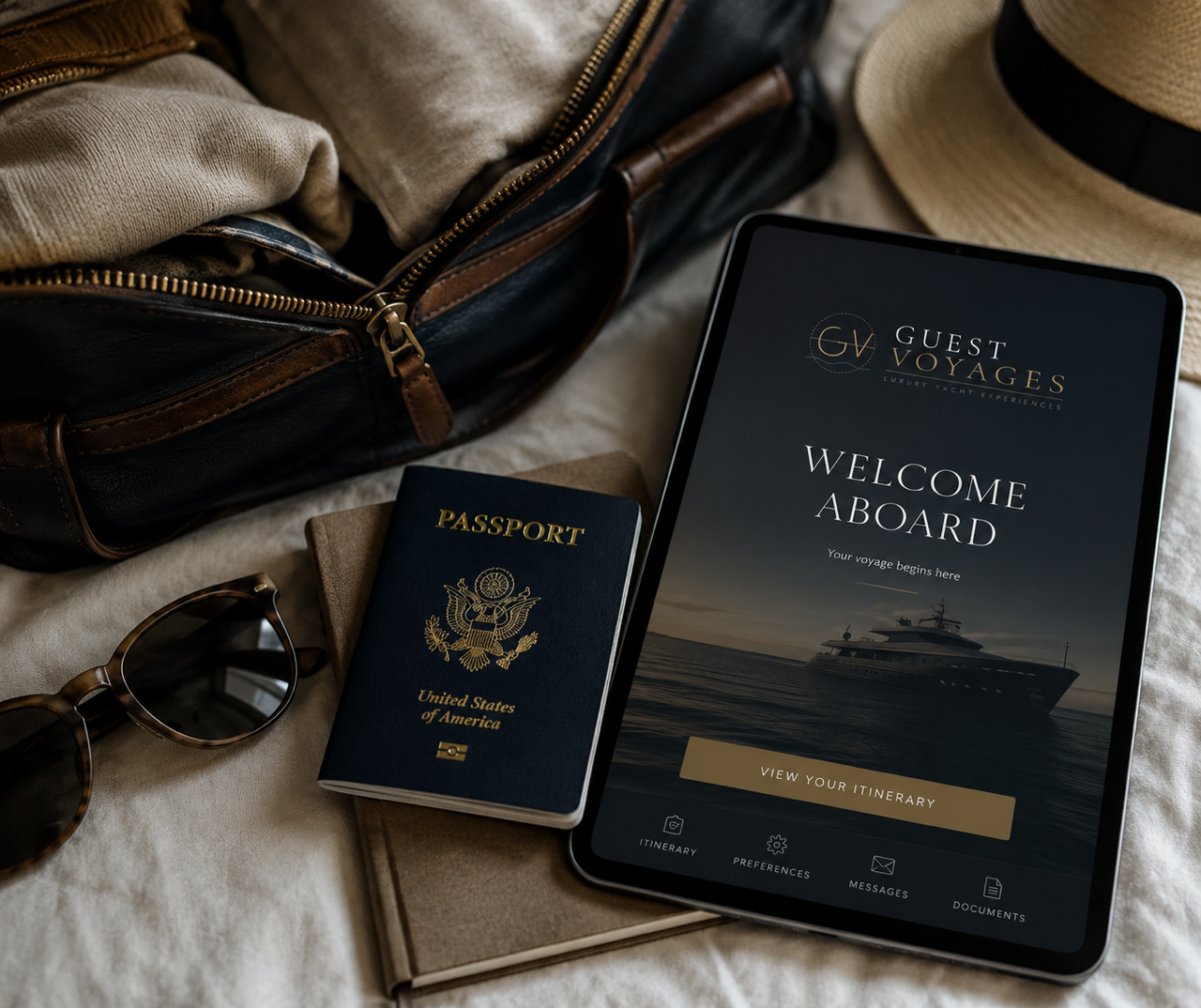 GuestVoyages luxury guest onboarding experience
